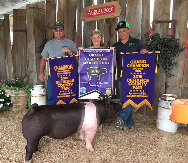 GRAND CHAMPION – 2018 Defiance County Open, OH