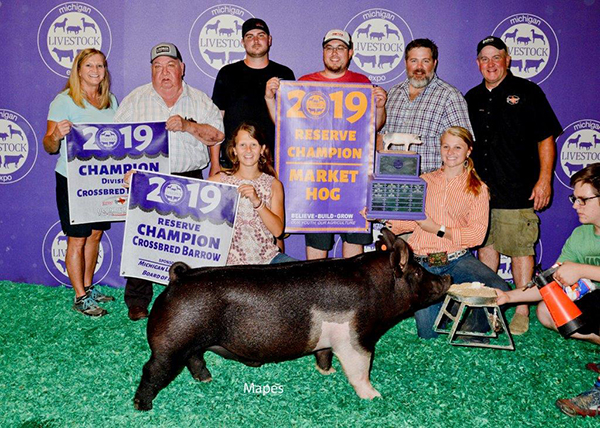 RESERVE OVERALL –  2019 Michigan Livestock Expo