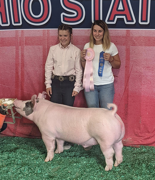 CLASS WINNER – 2021 Ohio State Fair Jr Barrow Show