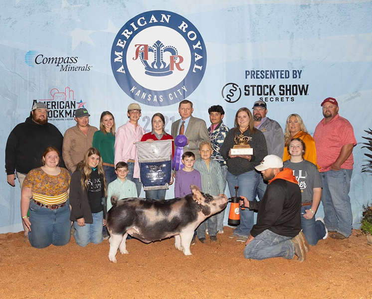 GRAND CHAMPION MARKET HOG – 2021 American Royal