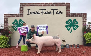 CHAMPION MARKET BARROW – 2017 Ionia Free Fair, MI