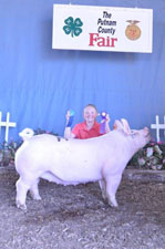 RESERVE CHAMPION GILT – 2017 Putnam County Open Class Swine Show