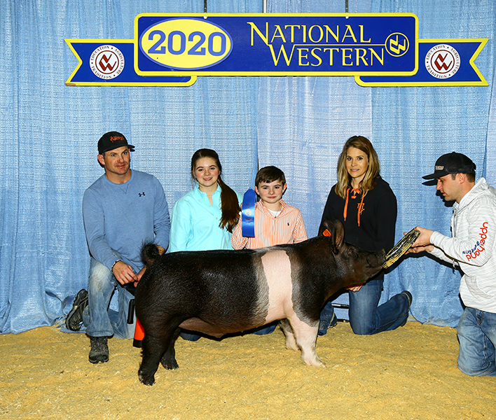 HEAVYWEIGHT CLASS WINNER – 2020 National Western Stock Show
