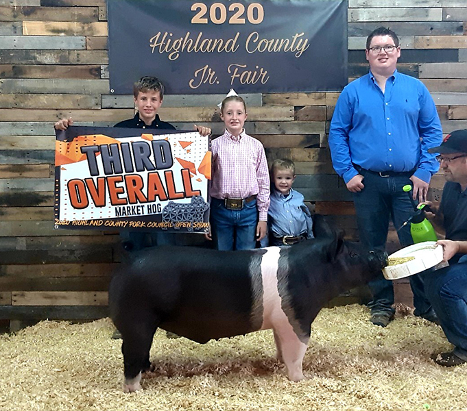 3RD OVERALL – 2020 Highland Co, OH