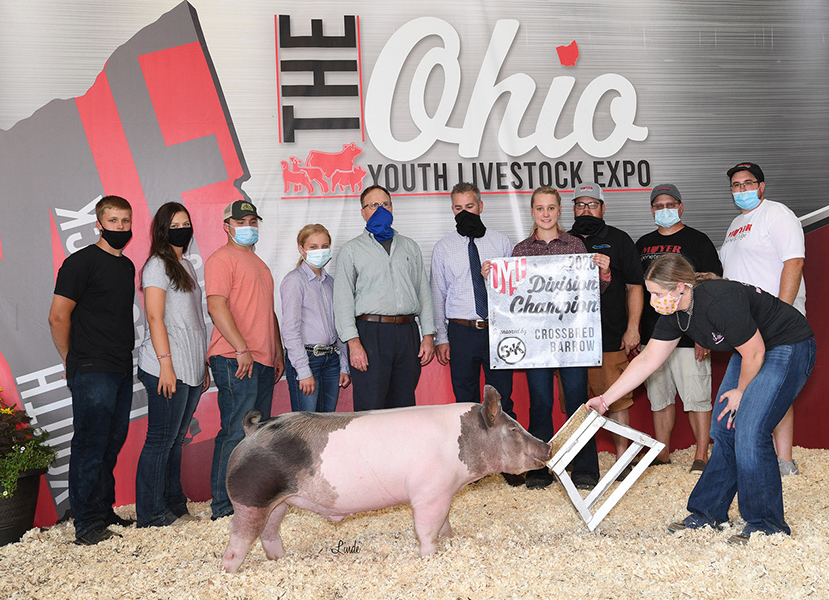 CHAMPION DARK CROSS DIVISION 6 – 2020 Ohio Youth Livestock Expo