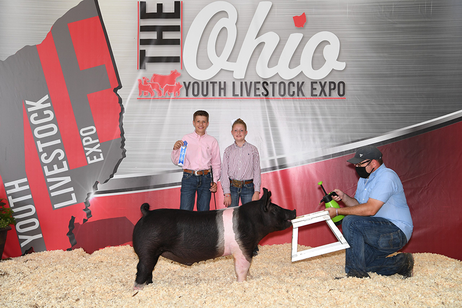 3RD OVERALL DARK CROSS DIV 4 – 2020 Ohio Youth Livestock Expo