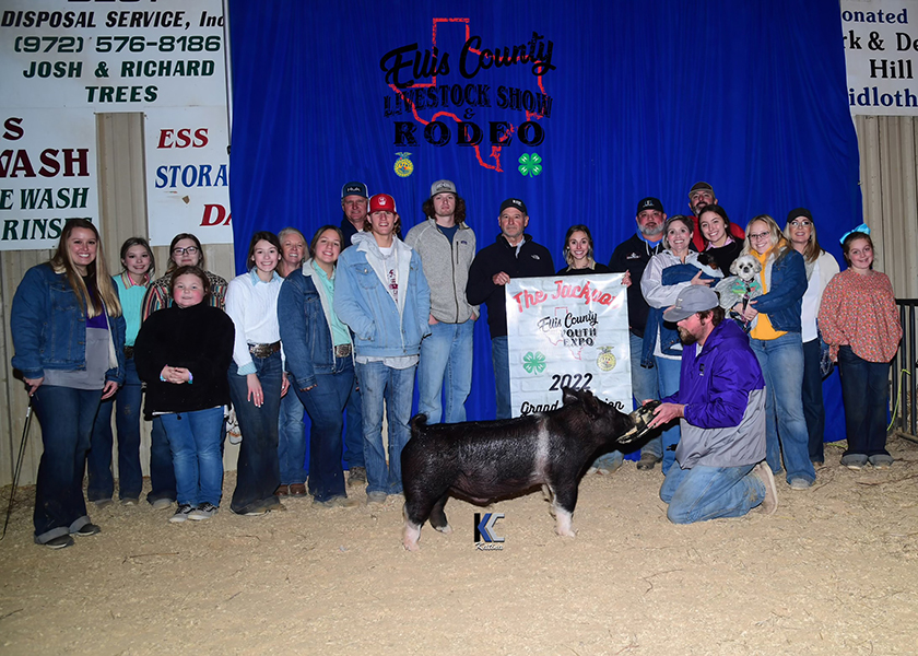 GRAND CHAMPION OVERALL – 2022 The Ellis County Jackpot – Ring A