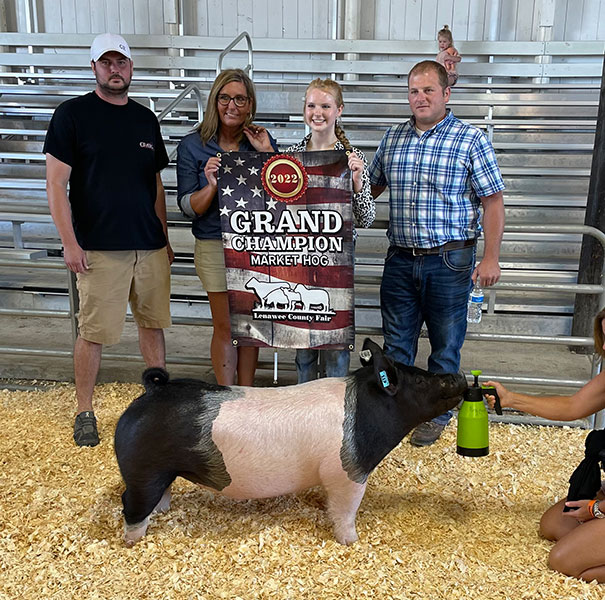GRAND CHAMPION OVERALL –  2023 Lenawee County, MI