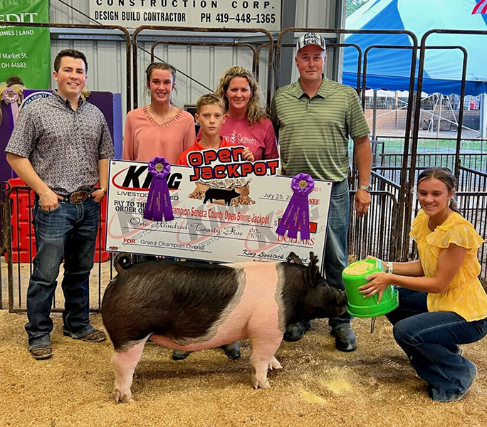 GRAND OVERALL OPEN SHOW – 2022 Seneca County Fair, OH