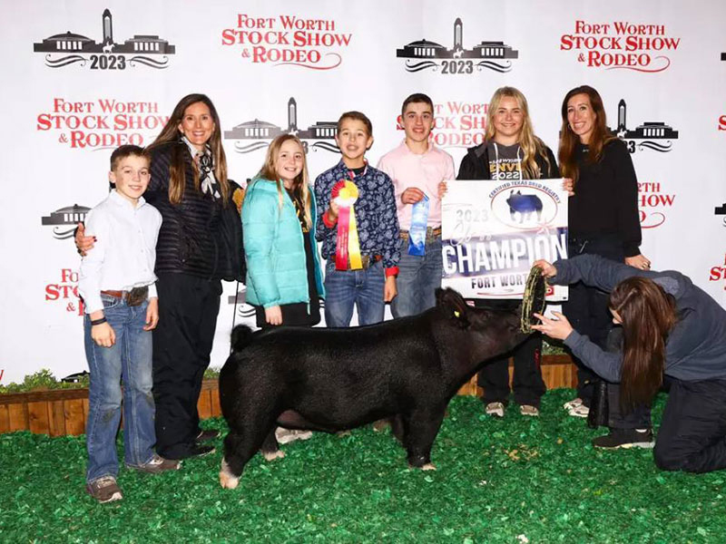RESERVE CHAMPION HEAVYWEIGHT CROSS – 2023 Fort Worth Stock Show, TX