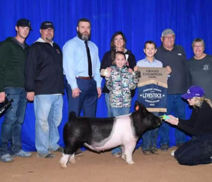 GRAND CHAMPION –  2023 Johnson County, TX