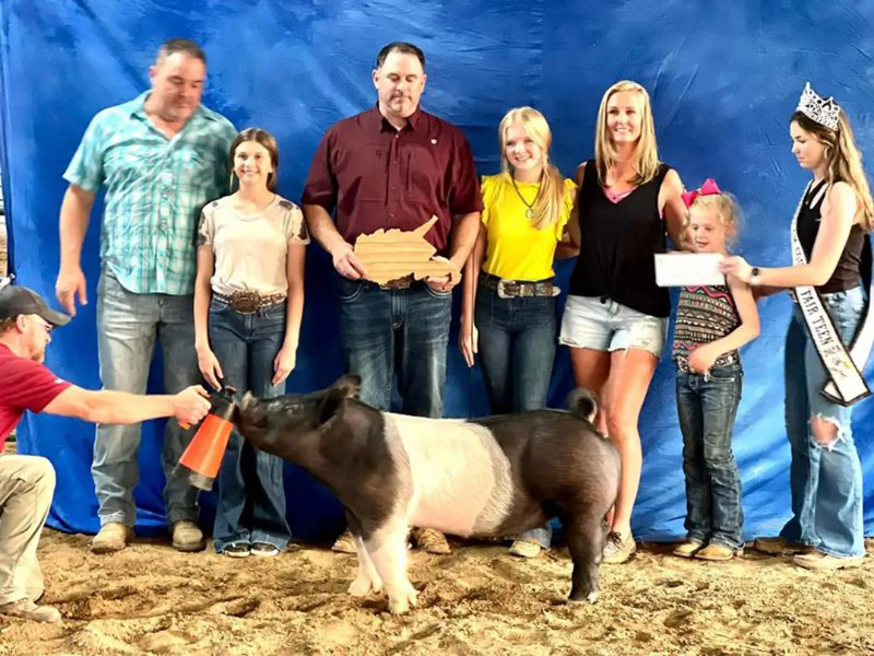 GRAND CHAMPION MARKET HOG  –  2023 Herd Immunity Show, WV