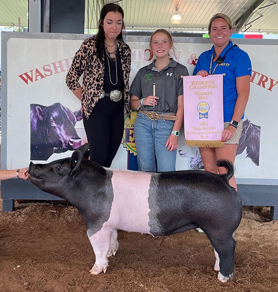 RESERVE GRAND CHAMPION – 2021 Washington County Fair, OH
