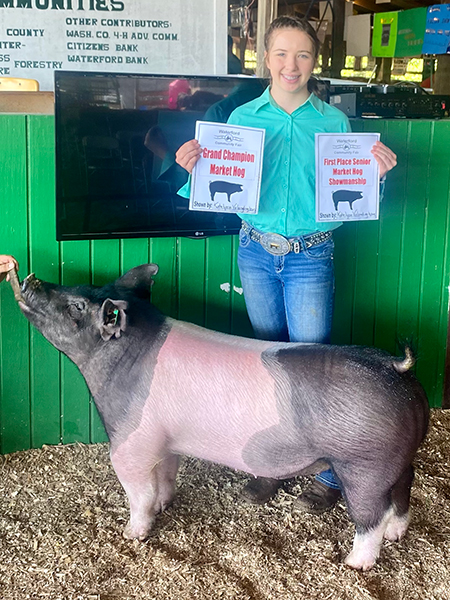 GRAND CHAMPION OVERALL – 2022 Waterford County Fair, OH