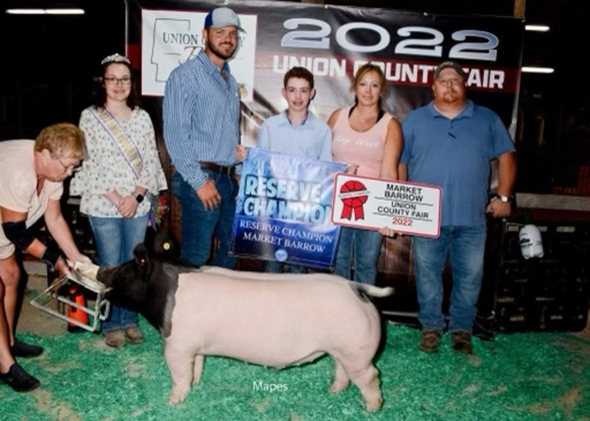 RESERVE BARROW – 2022 Union County Fair, OH