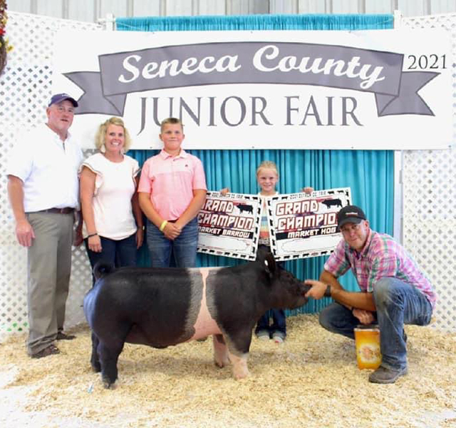 GRAND CHAMPION OVERALL – 2021 Seneca County, KS