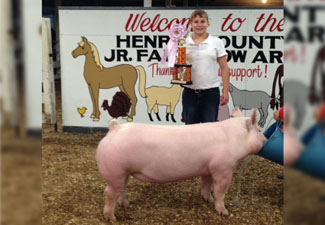 RESERVE CHAMPION OVERALL – 2014 Henry County, OH