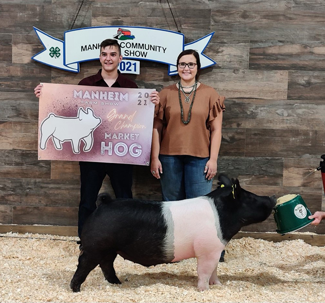 GRAND CHAMPION MARKET HOG – 2021 Manheim Farm Show, PA