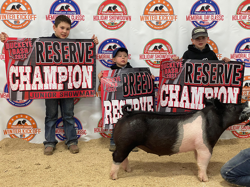 RESERVE SUPREME BREEDING GILT – 2021 Buckeye Bash Jackpot, OH