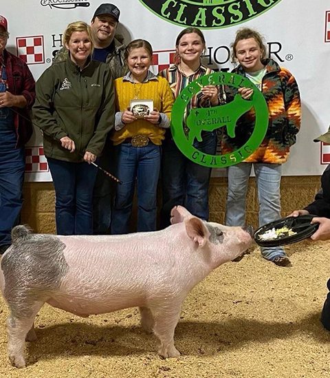 GRAND CHAMPION – RING B; RESERVE GRAND CHAMPION – RING A – 2022 Friends of La Porte FFA Livestock Show