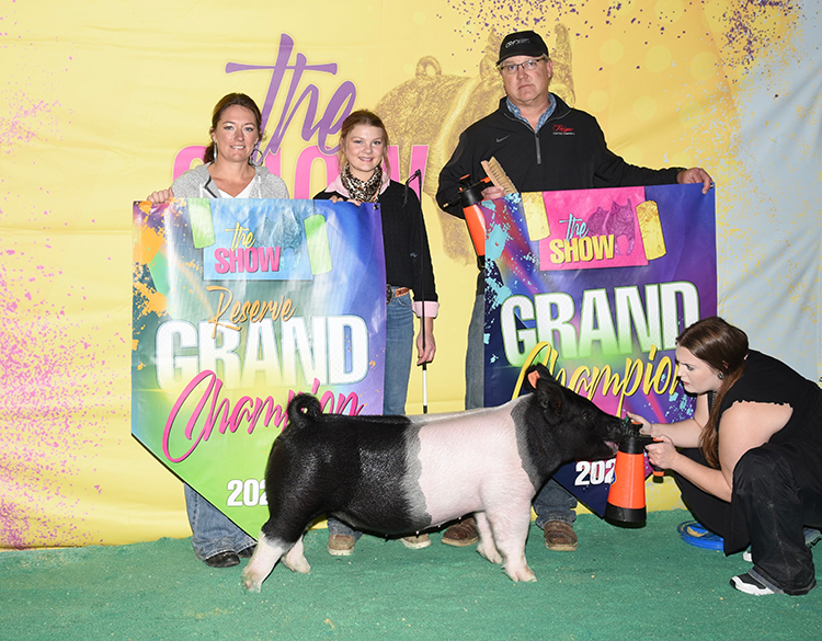GRAND CHAMPION RING B, RESERVE GRAND CHAMPION RING A, CHAMPION DARK CROSS – 2022 The Show Jackpot, TX