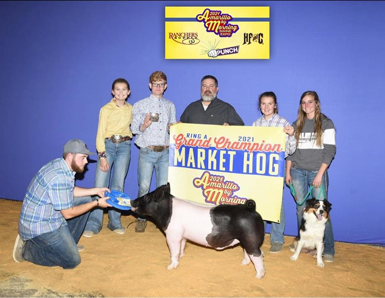 GRAND CHAMPION RING A – 2021 Amarillo By Morning Jackpot, TX