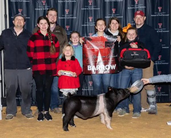 RESERVE GRAND CHAMPION BARROW – 2022 Fearless Champions Jackpot, TX