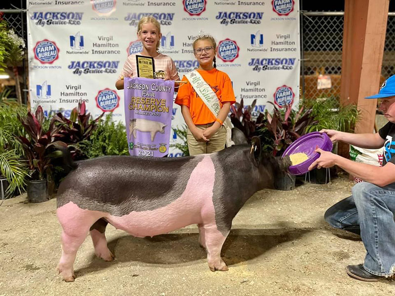 RESERVE GRAND CHAMPION – 2021 Jackson County, OH