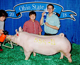 CLASS WINNER – 2018 Ohio State Fair Jr Show