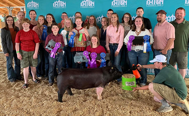 CHAMPION OVERALL – 2019 Eaton Co Fair, MI
