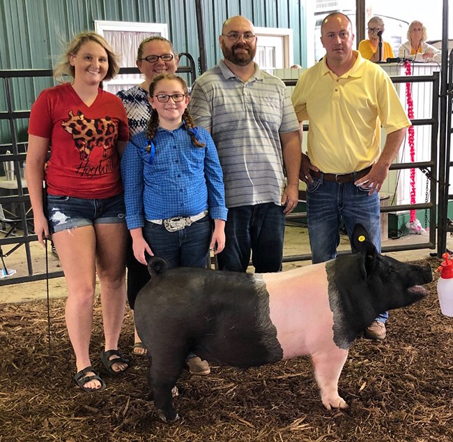 GRAND CHAMPION MARKET HOG – 2019 Meigs County, OH