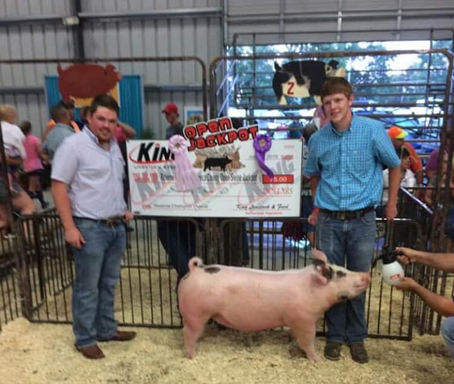 RESERVE CHAMPION OVERALL – 2019 Seneca County Open Show, OH