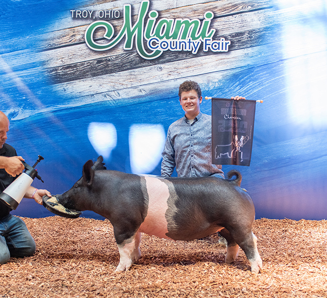 RESERVE DIVISION – 2020 Miami County Fair, OH , CLASS WINNER  – 2020 Ohio Youth Livestock Expo