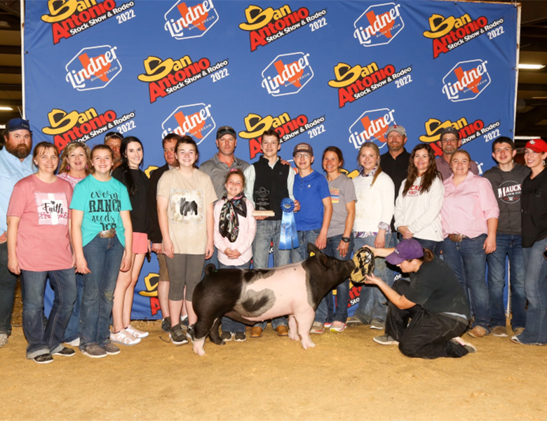 RESERVE MIDDLEWEIGHT DARK CROSS BARROW – 2022 San Antonio Stock Show