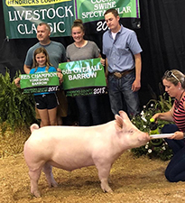 GRAND CHAMPION – 2018 Hendricks County