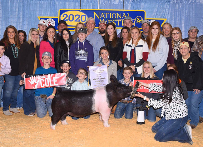 RESERVE LIGHTWEIGHT CROSS – 2020 National Western Stock Show