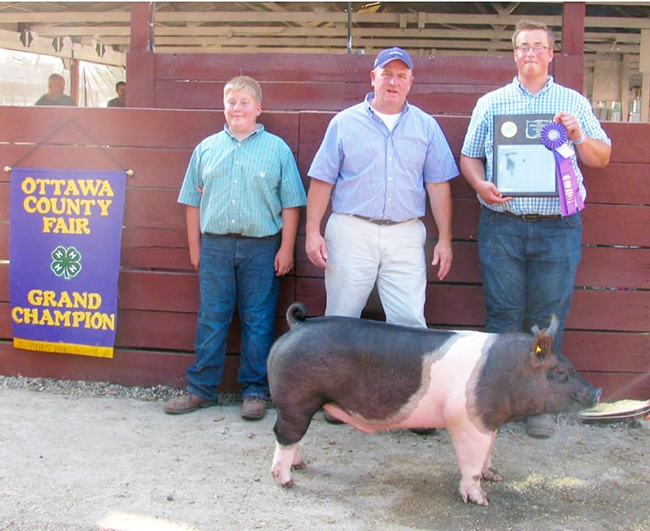 GRAND CHAMPION BARROW – 2019 Ottawa Co, MI