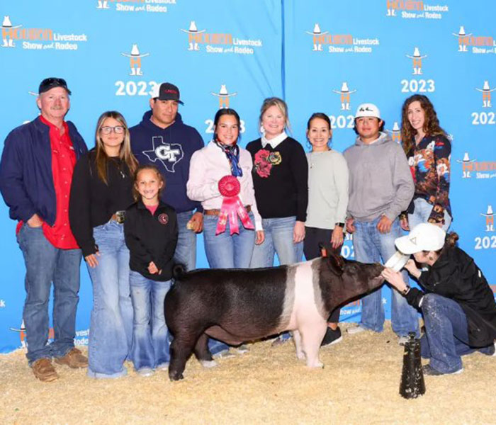 2ND IN CLASS, SALE MAKER – 2023 Houston Livestock Show, TX