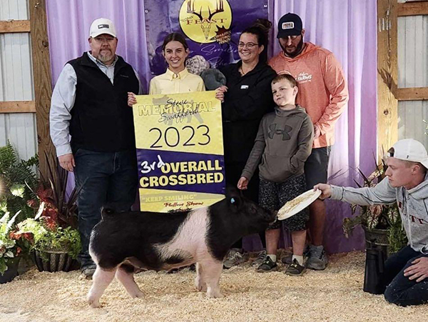 3RD OVERALL CROSSBRED – 2023 Steve Swafford Memorial, MI