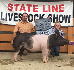 GRAND CHAMPION – 2018 State Line Livestock Show
