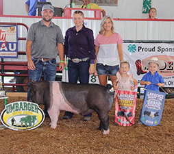RESERVE CHAMPION MARKET HOG – 2018 Lawrence County, OH