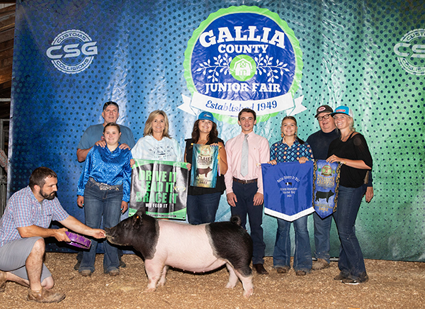 GRAND CHAMPION OVERALL –  2023 Gallia County, OH