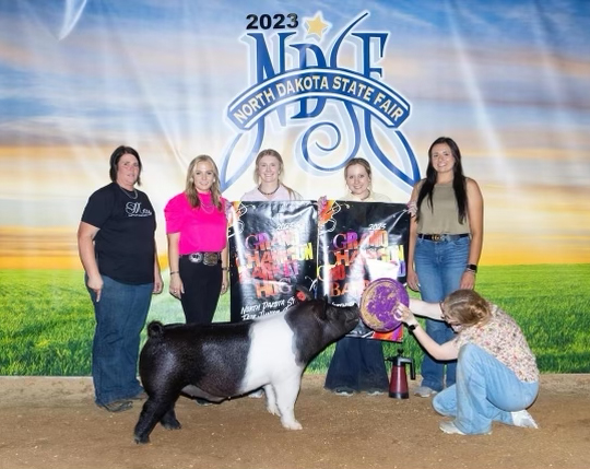 GRAND CHAMPION JR SHOW, RESERVE CHAMPION OPEN SHOW – 2023 North Dakota State Fair, ND