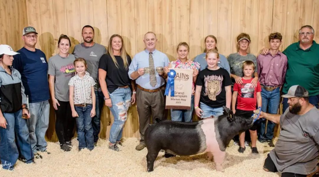 RESERVE GRAND CHAMPION OVERALL – 2023 Rains County Fair, TX