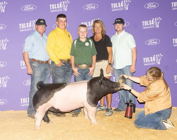 27TH OVERALL CROSS GILT – 2023 Tulsa State Fair