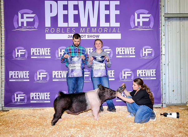 CHAMPION HAMP RING B – 2023 Pewee Robles Memorial Jackpot, TX