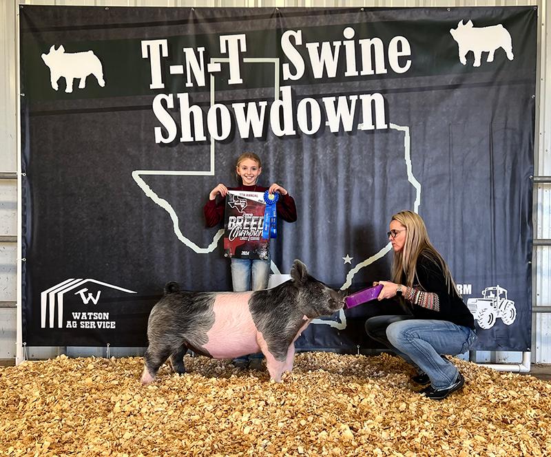 RESERVE LIGHT CROSS – 2024 TNT Swine Showdown