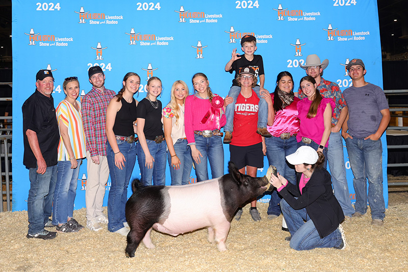 2ND IN CLASS, SALE MAKER – 2024 Houston Livestock Show