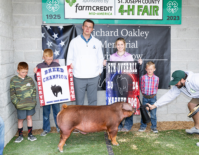 5TH OVERALL MARKET HOG – 2024 Richard Oakley Memorial Show, IN