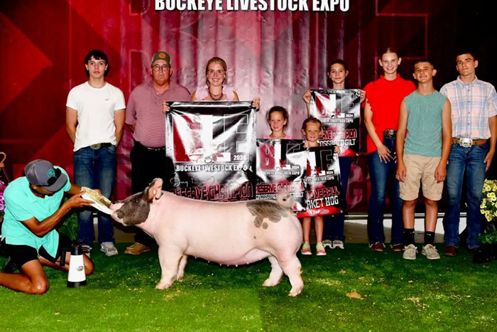4TH OVERALL MARKET HOG – 2024 BLE, OH